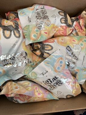 NWT Mystery Minis Labubu Plush Blind Bag  Multi Color Kids Keychain Holder